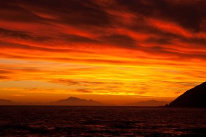 Cook Strait Sunset